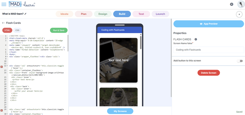 MAD-learn screenshot 4