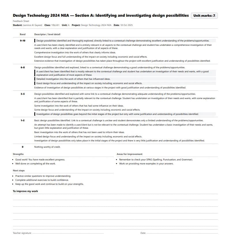 MarksmithPro screenshot 2