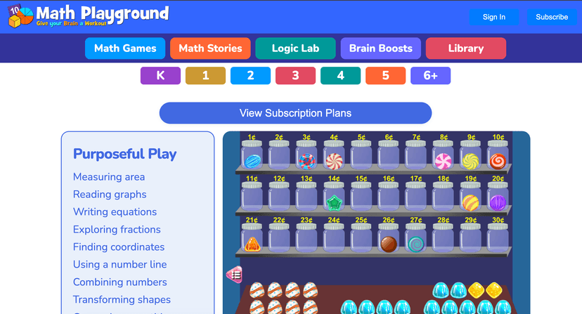 Mathletics screenshot 1