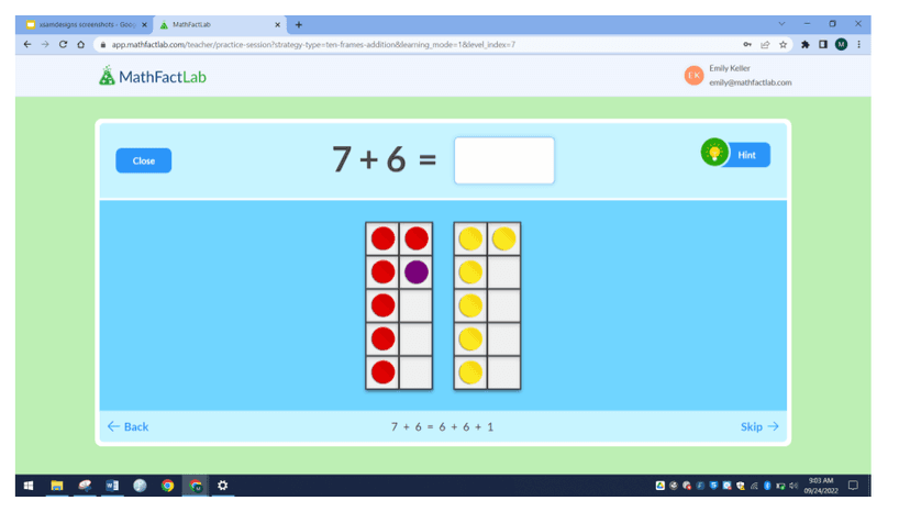MathFactLab screenshot 2