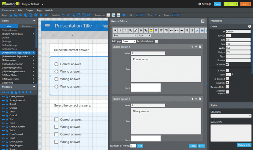 mAuthor screenshot 4