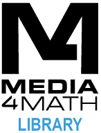 Media4Math Library logo