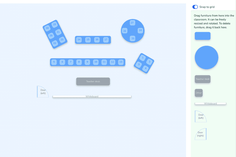 Mega Seating Plan screenshot 2