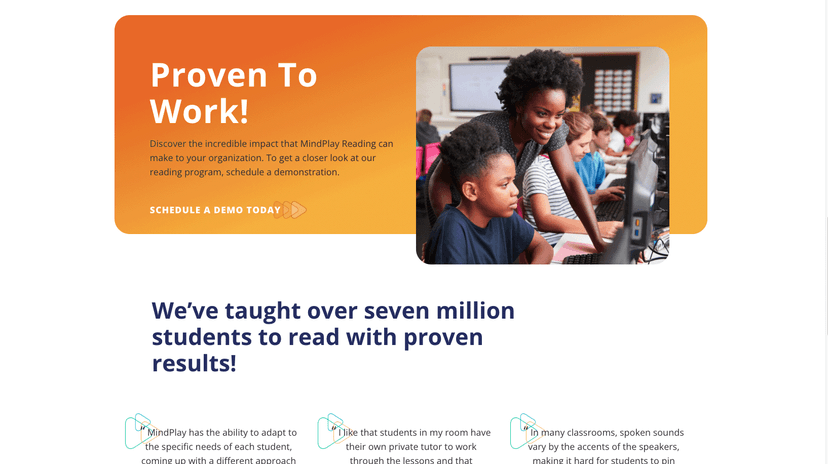 MindPrint Learning screenshot 1