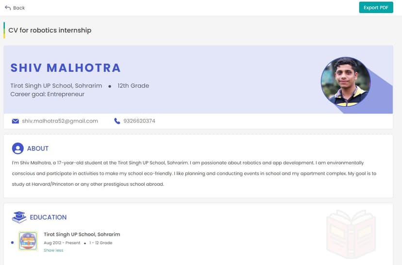 MySphere screenshot 1