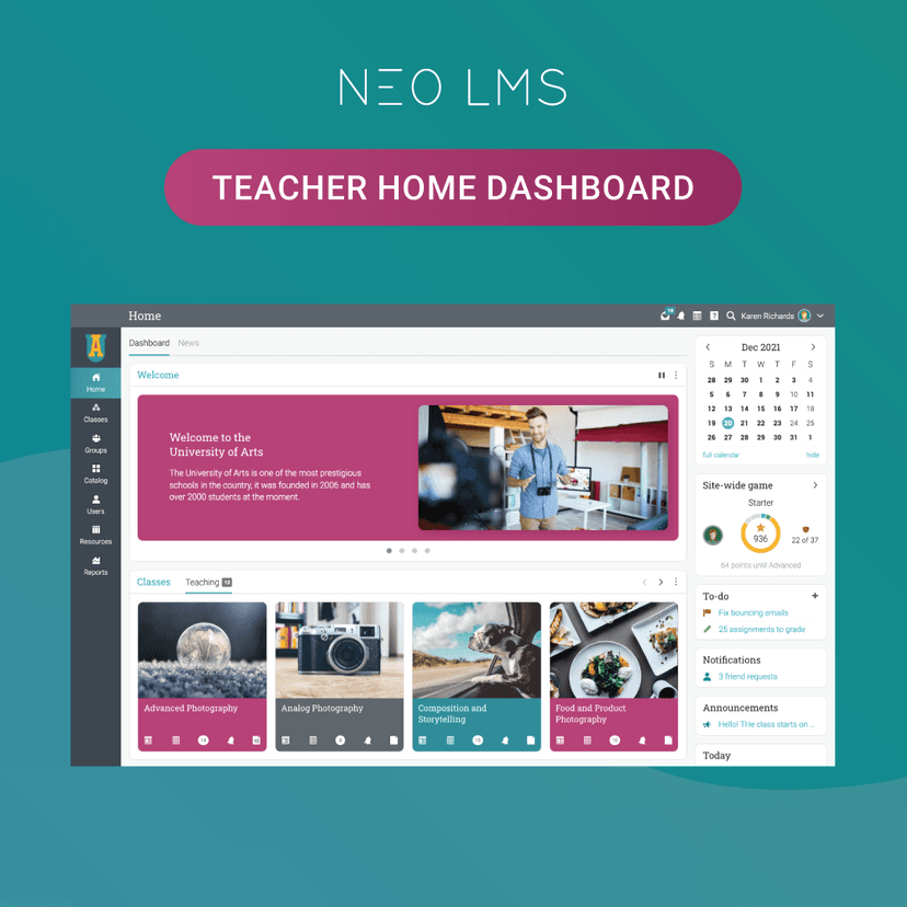 NEO LMS screenshot 3