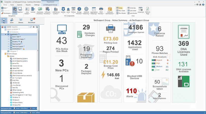 NetSupport DNA screenshot 4
