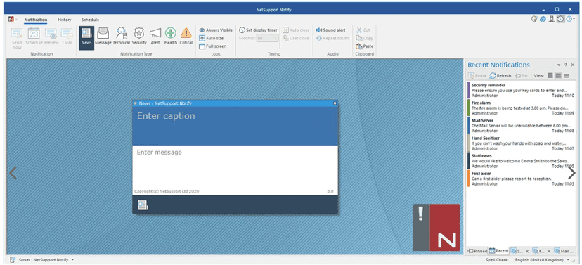 NetSupport Notify screenshot 3