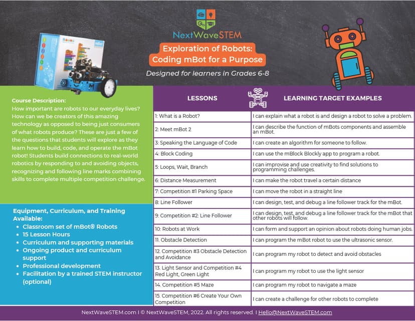 NextWave STEM: Robotics  screenshot 4