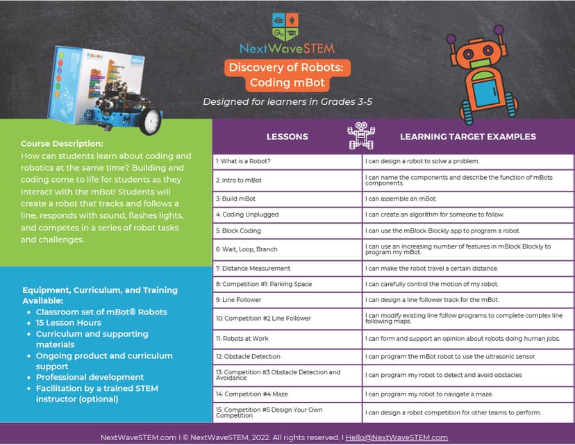 NextWave STEM: Robotics  screenshot 2