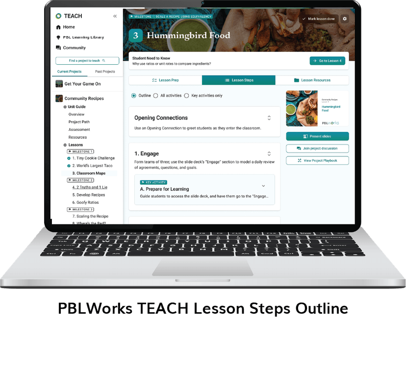 PBLWorks TEACH screenshot 4