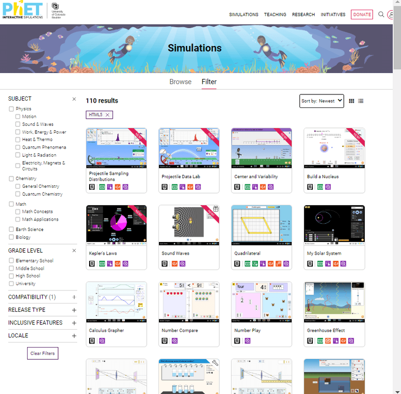PhET Interactive Simulations screenshot 4
