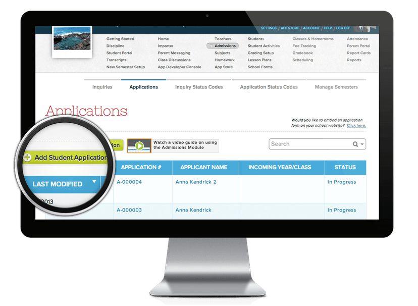 QuickSchools screenshot 2