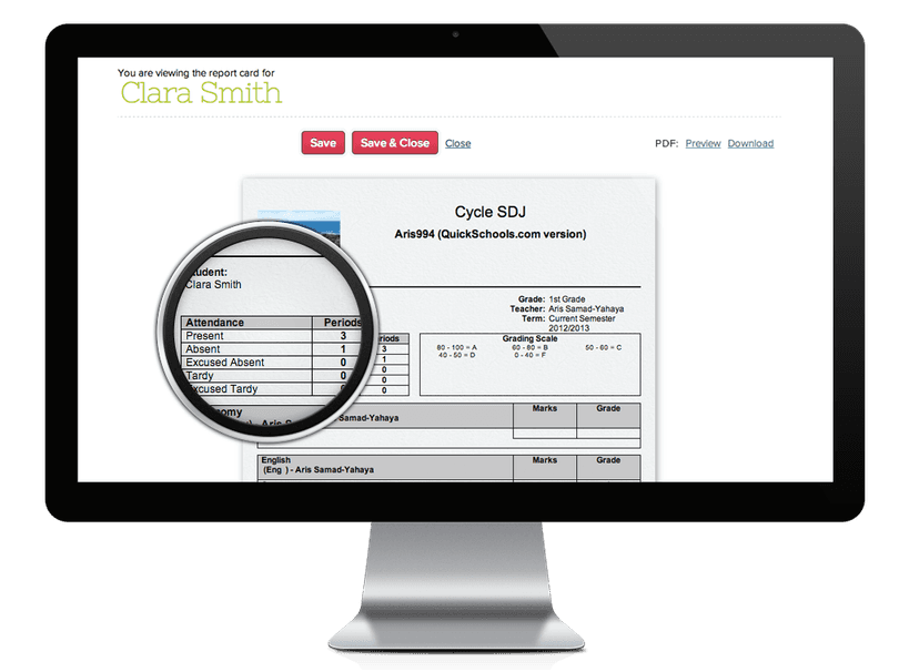 QuickSchools screenshot 4