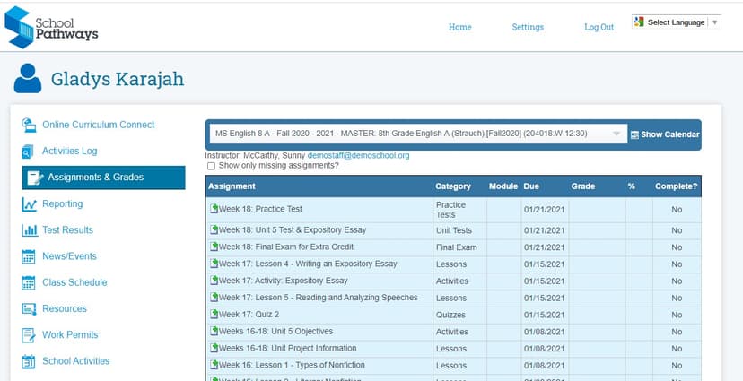 School Pathways PLS screenshot 4