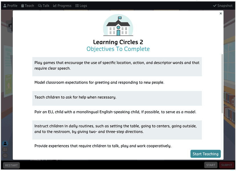 simSchool screenshot 3