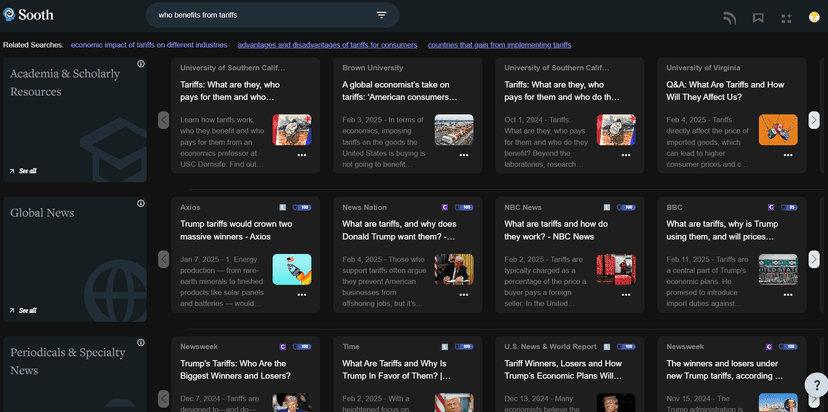 Sooth.fyi screenshot 2