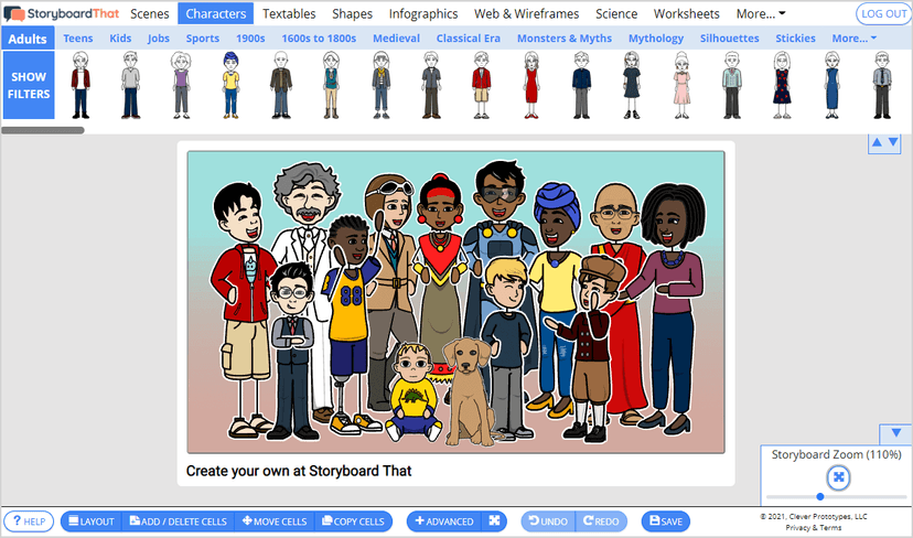 Storyboard That screenshot 3