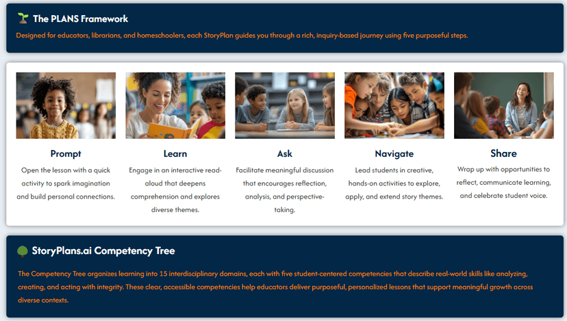 StoryPlans.ai Membership screenshot 2