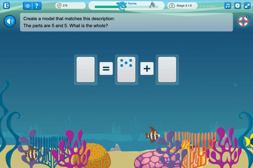 Symphony Math screenshot 1
