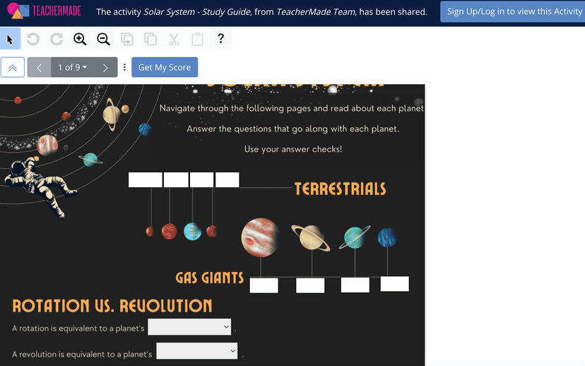 TeacherVision screenshot 2