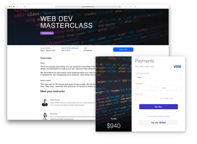 Teachfloor screenshot 2