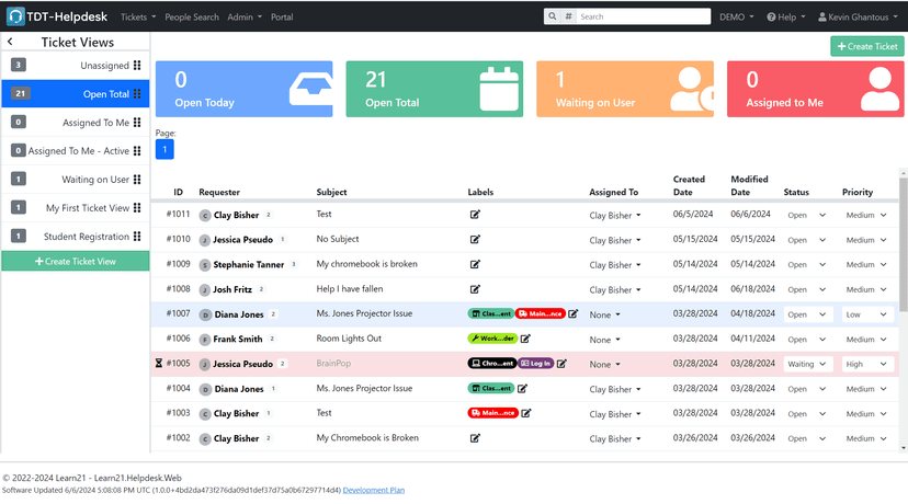 Tech Director Toolbox - Helpdesk screenshot 1