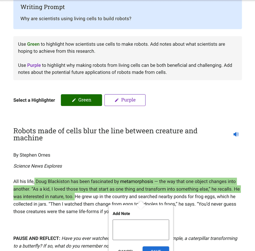 ThinkCERCA screenshot 1