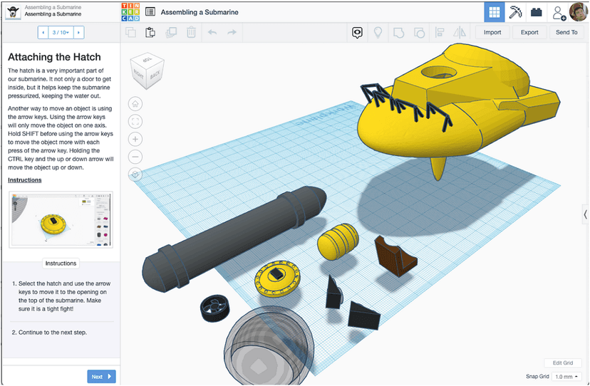 Tinkercad screenshot 1