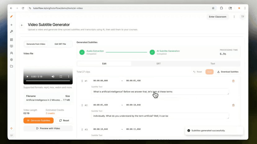 TutorFlow screenshot 2