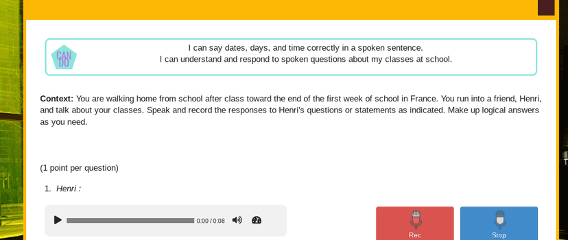 Voces Digital French Series screenshot 3