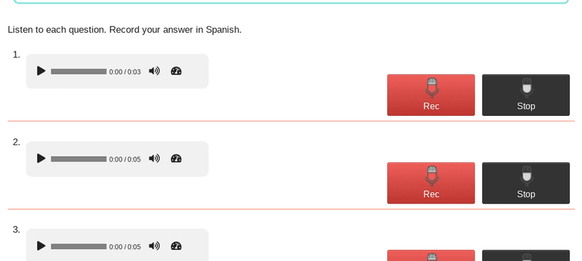 Voces Digital Spanish Series screenshot 1