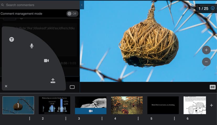 VoiceThread screenshot 1