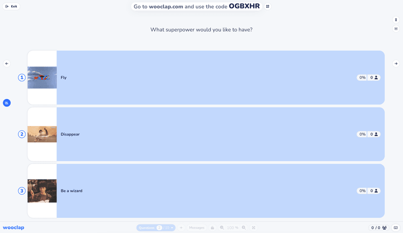 Wooclap screenshot 3