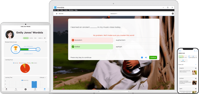 Wordela screenshot 1
