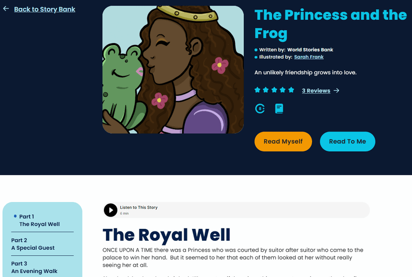 World Stories Bank screenshot 2