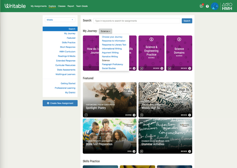 WriteReader screenshot 2