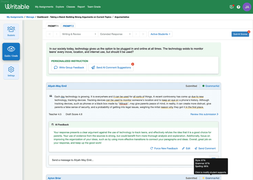 WriteReader screenshot 3