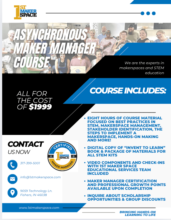 1st Maker Space Professional Development screenshot 1