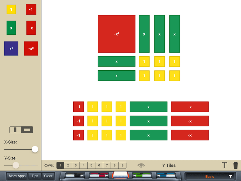 Brainingcamp: Digital Math Manipulatives screenshot 1