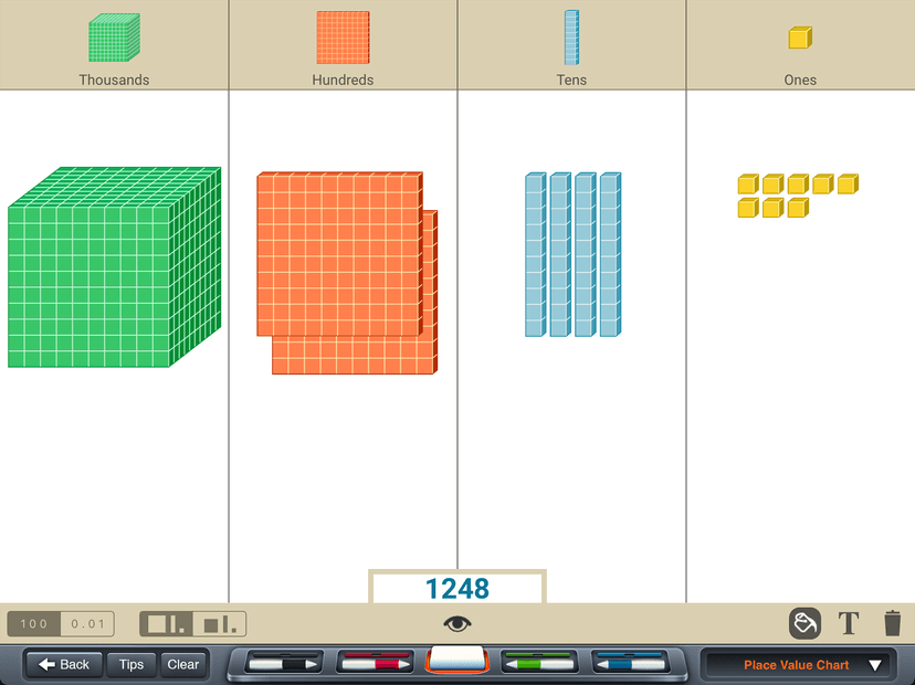 Brainingcamp: Digital Math Manipulatives screenshot 3