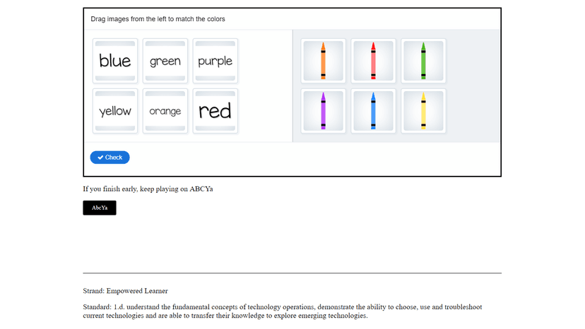 K5tech.net Elementary Technology Curriculum screenshot 1