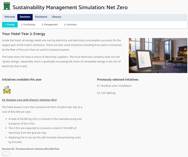 Sustainability Management Simulation: Net Zero screenshot 2