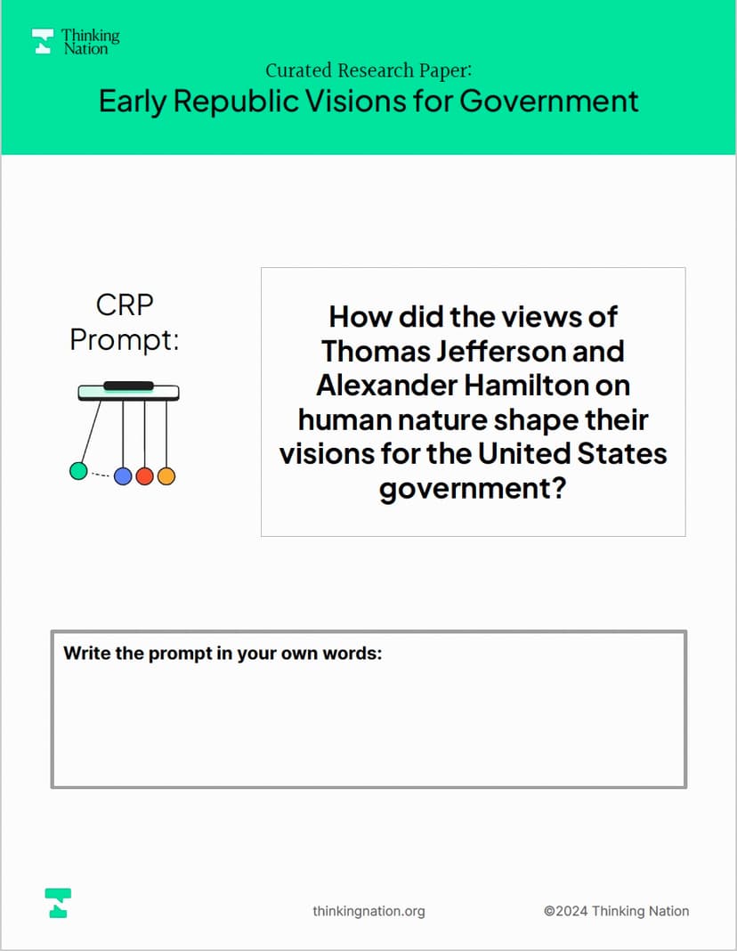 Thinking Nation Supplemental Social Studies Curriculum screenshot 3