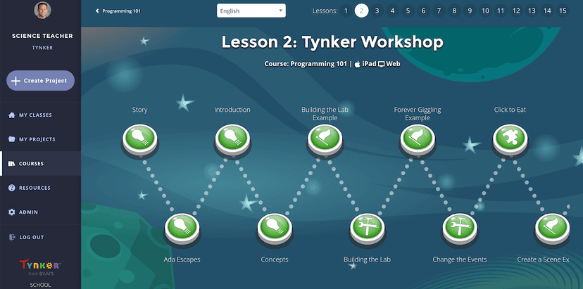 Tynker for Schools Premium | Middle School Plan screenshot 2